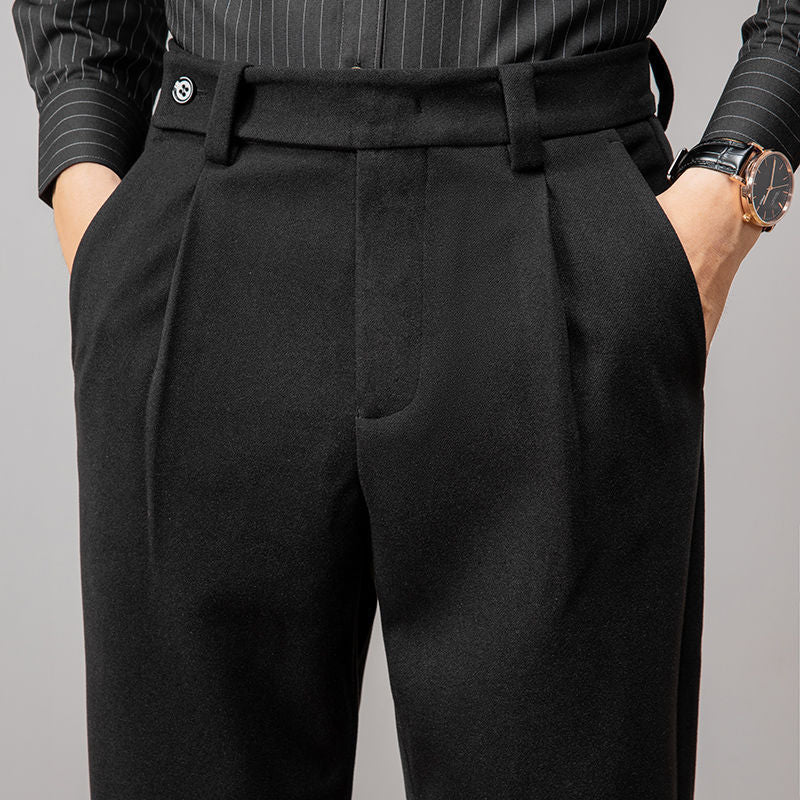 Men's Loose Fit Trousers for Relaxed Comfort 0