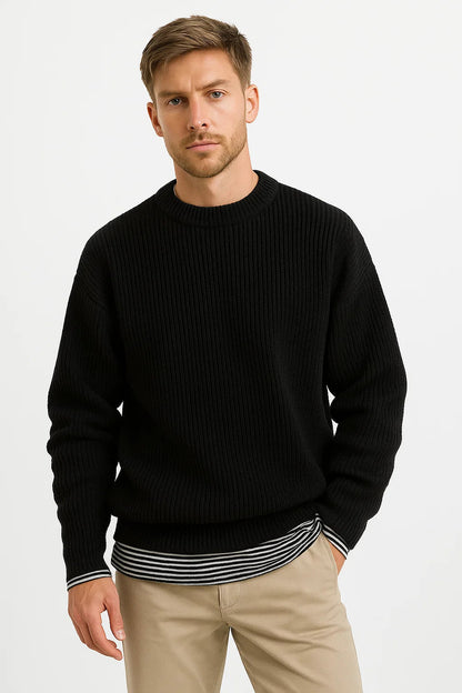 Men's Oversized Knitted Sweater 2