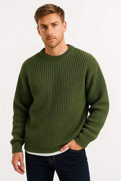 Men's Oversized Knitted Sweater 4