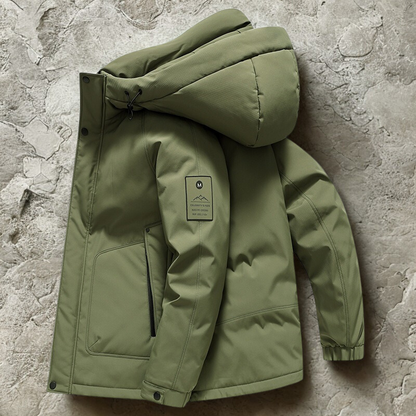 Men's Padded Hooded Down Jacket 3