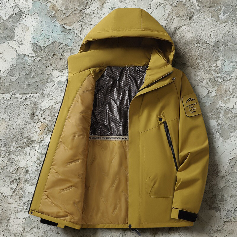 Men's Padded Hooded Down Jacket 4