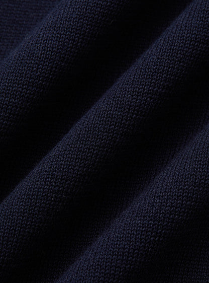 Men's Polo Shirt - Buttonless Knitted Design for Comfort 4