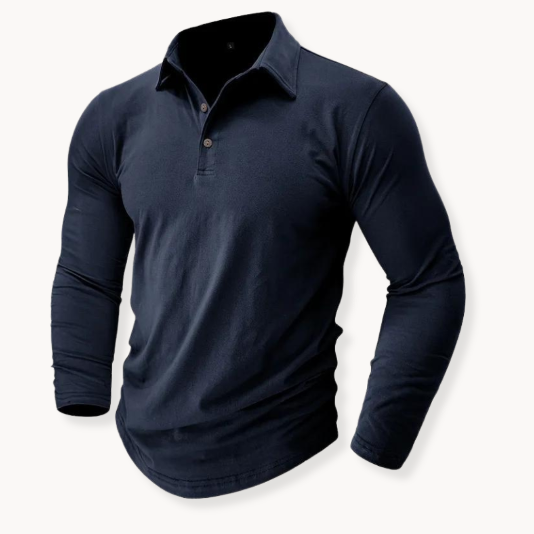 Men's Polo Shirt - Casual Golf Shirt for All Seasons 0