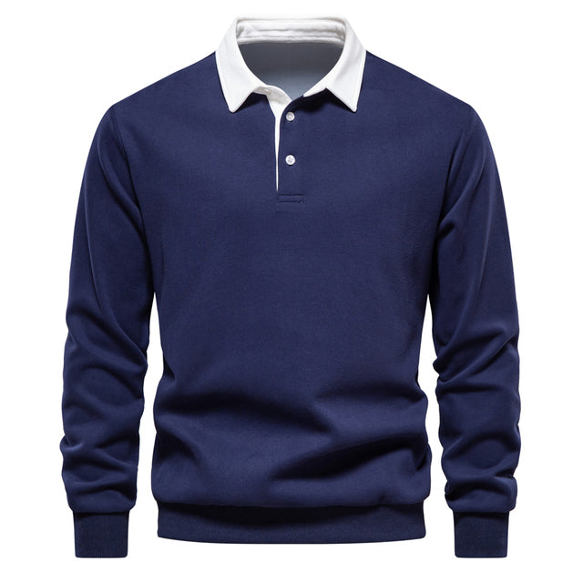 Men's Polo Sweater - Stylish Comfort for Every Occasion 0