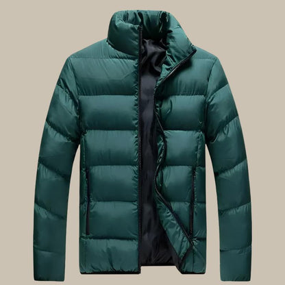 Men's Puffer Jacket - Casual Winter Coat for Cold Weather 1
