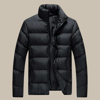 Men's Puffer Jacket - Casual Winter Coat for Cold Weather 2