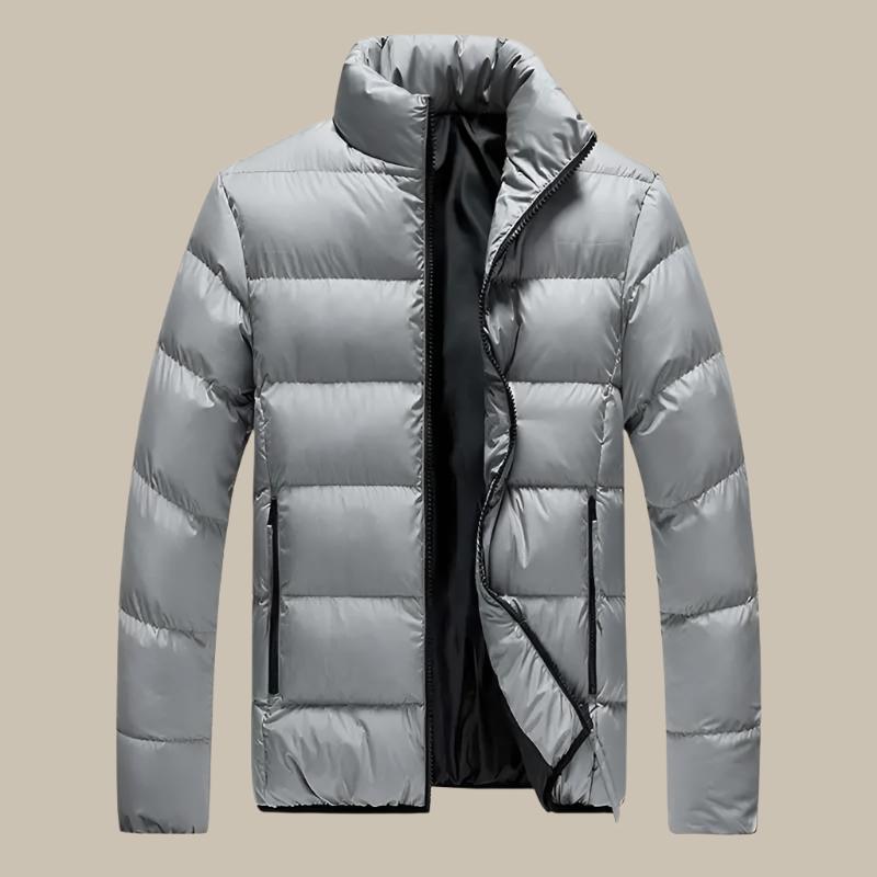 Men's Puffer Jacket - Casual Winter Coat for Cold Weather 3