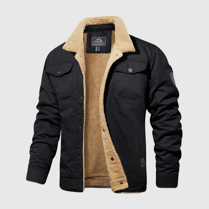 Men's Quilted Bomber Jacket - Stylish Men's Winter Jacket 0