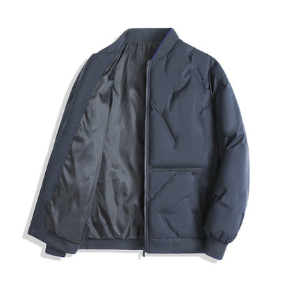 Men's Quilted Jacket with Padded Insulation 3