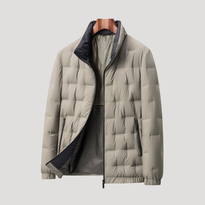 Men's Quilted Puffer Winter Jacket 0