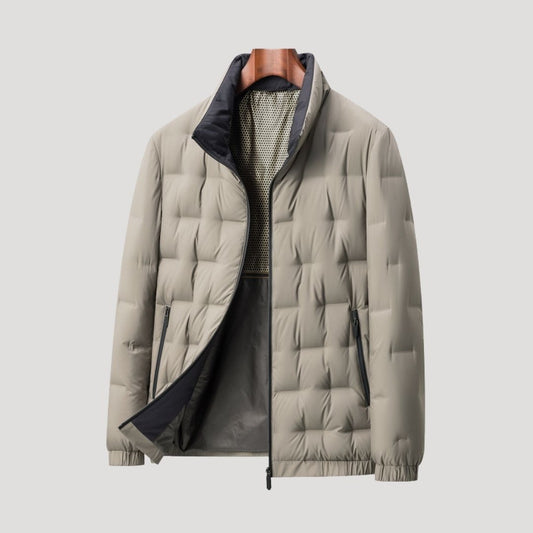 Men's Quilted Puffer Winter Jacket 0