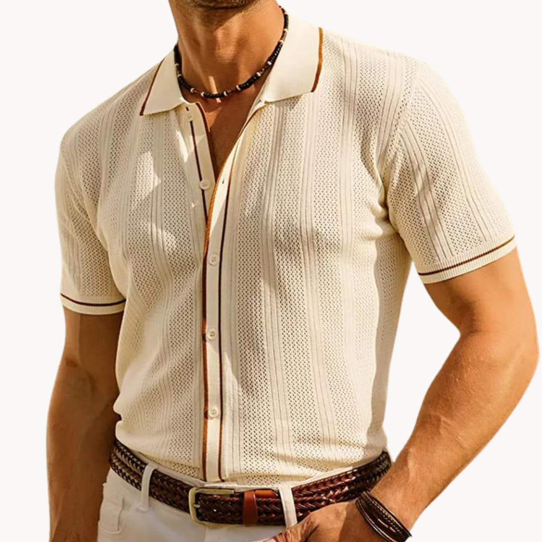 Men's Short-Sleeve Polo Shirt - Lightweight & Comfortable 0