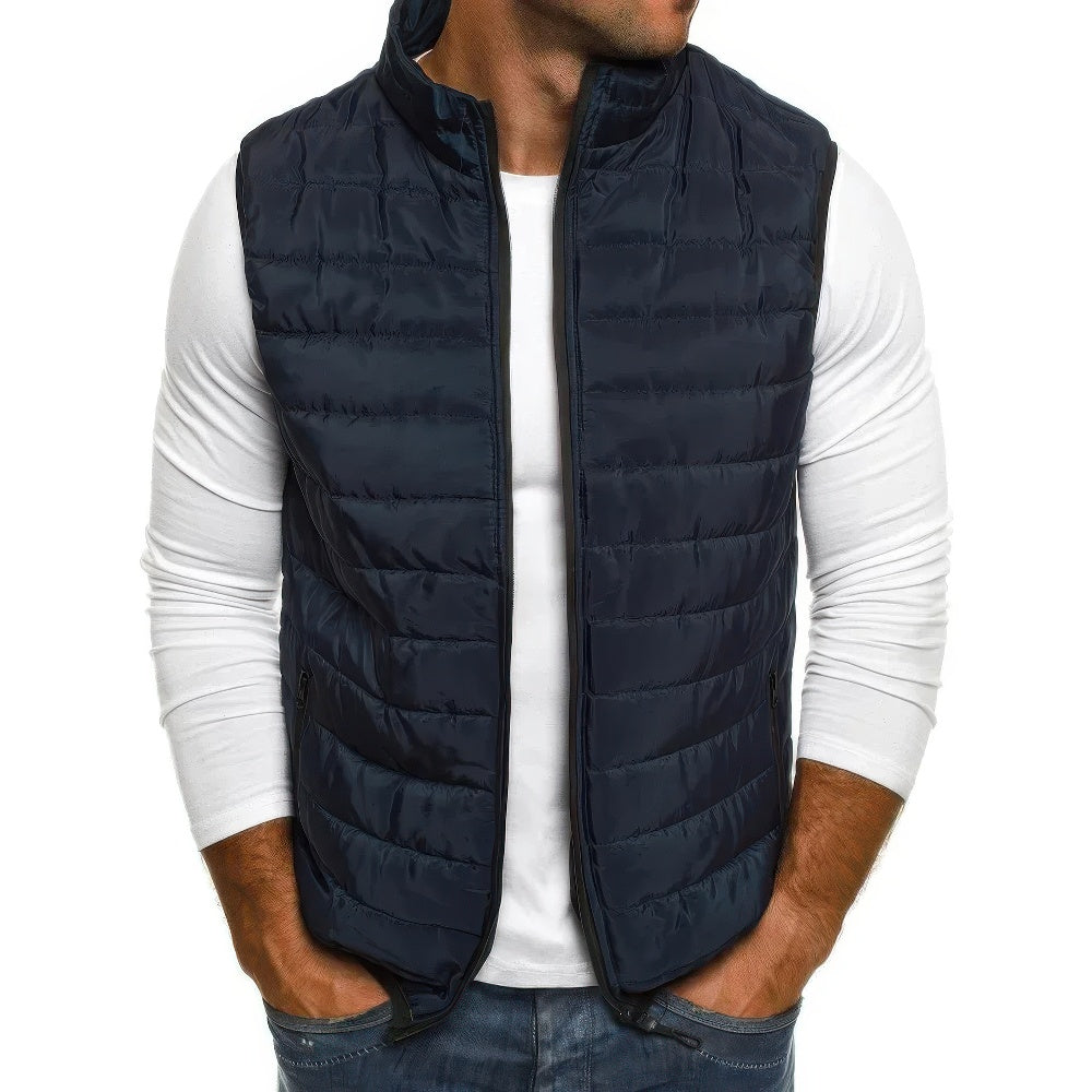 Men's Sleeveless Fashion Vest for Casual and Outdoor Wear 3