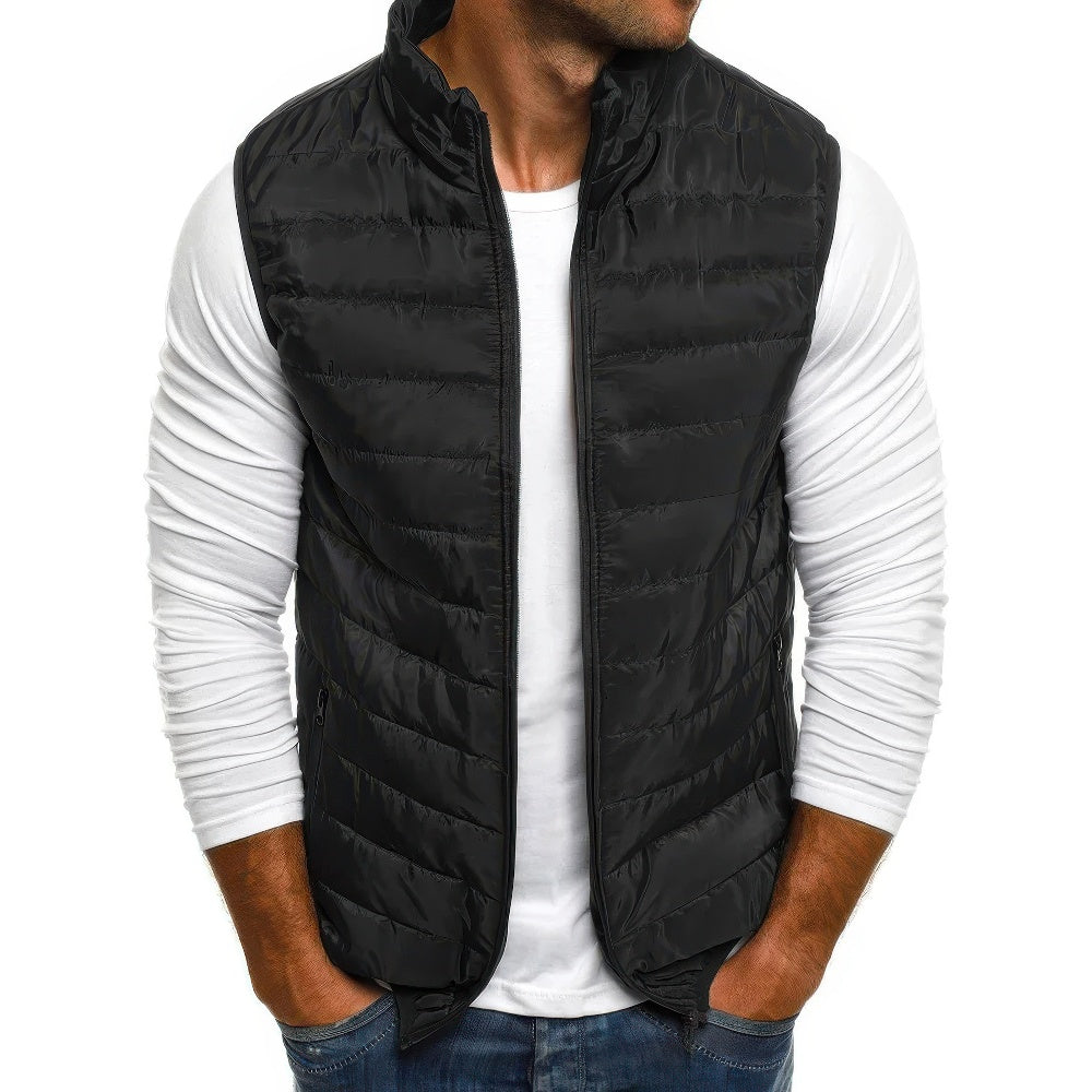 Men's Sleeveless Fashion Vest for Casual and Outdoor Wear 4