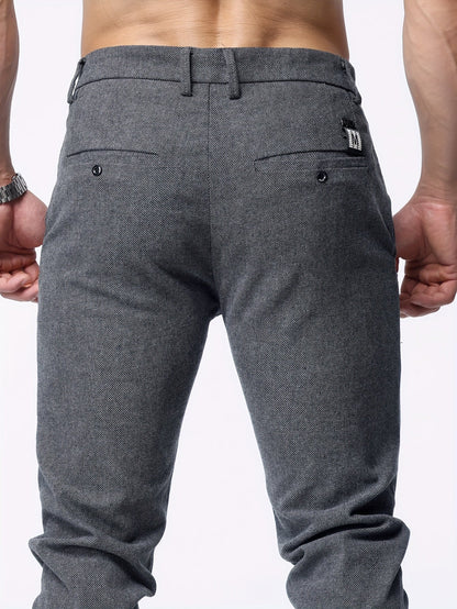 Men's Slim Fit Trousers for Casual and Formal Wear