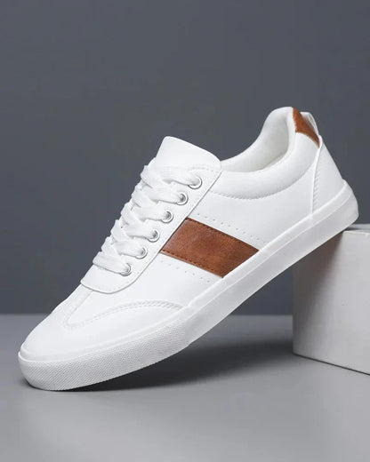 Men's Sneakers - Stylish Low Top Shoes with Premium Leather 2