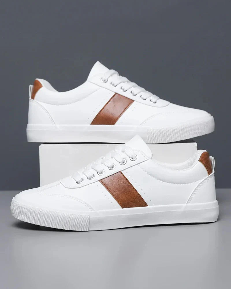 Men's Sneakers - Stylish Low Top Shoes with Premium Leather 4