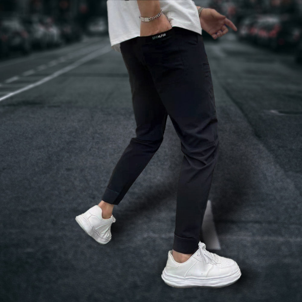 Men's Stretch Cargo Pants with Multiple Pockets 3