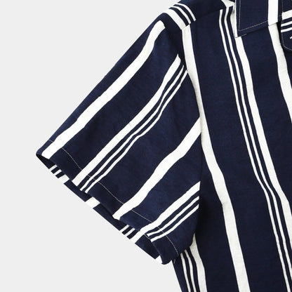 Men's Striped Linen Shirt 3