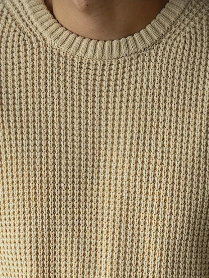Men's Stylish Crewneck Sweater with Modern Fit 4