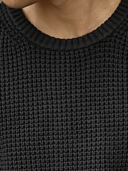 Men's Stylish Crewneck Sweater with Modern Fit 7