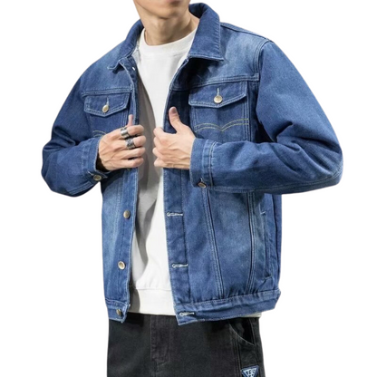 Men's Stylish Denim Jacket 4
