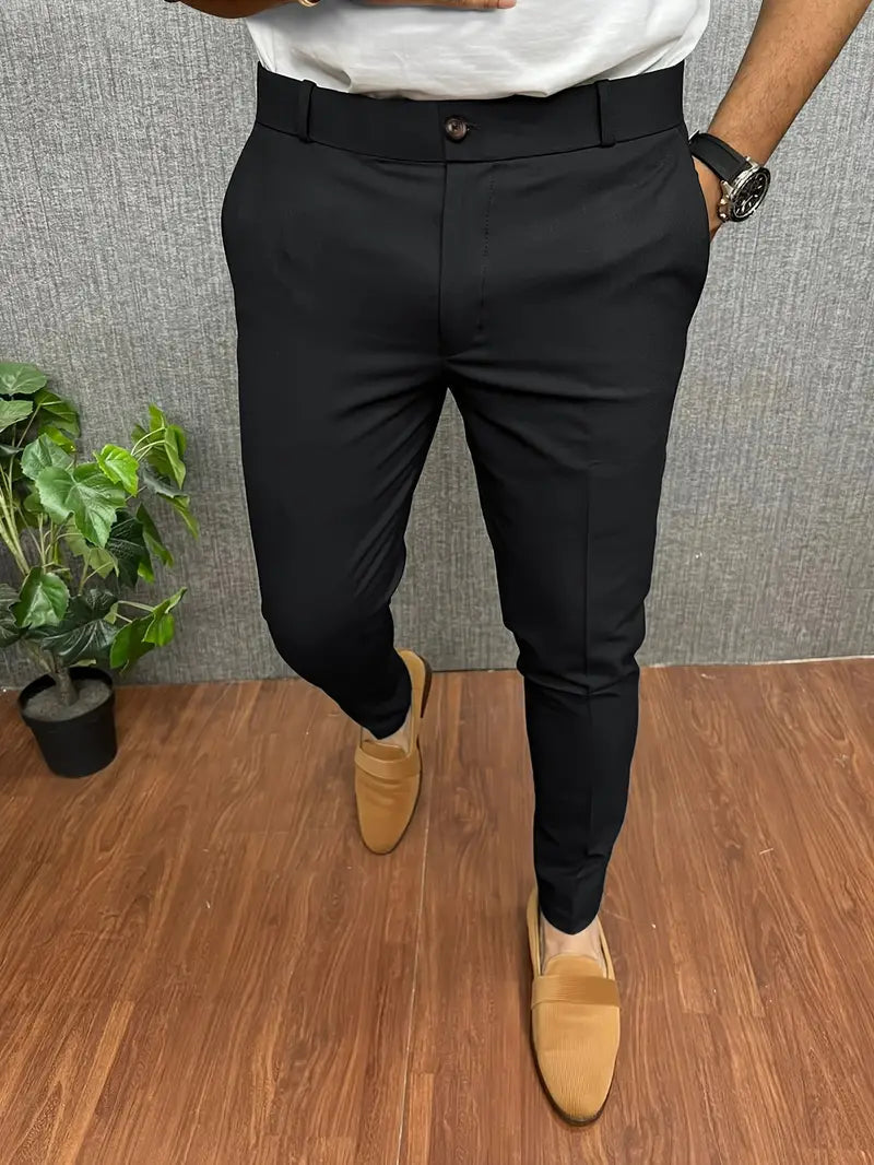 Men's Stylish Modern Trousers for Casual and Formal Wear 0