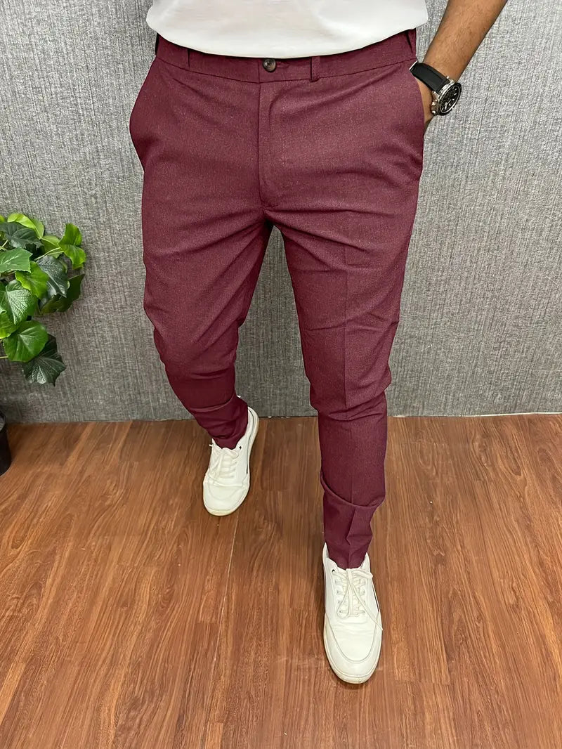 Men's Stylish Modern Trousers for Casual and Formal Wear 4