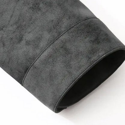 Men's Suede Bomber Jacket - Stylish Men's Coats for Layering 7