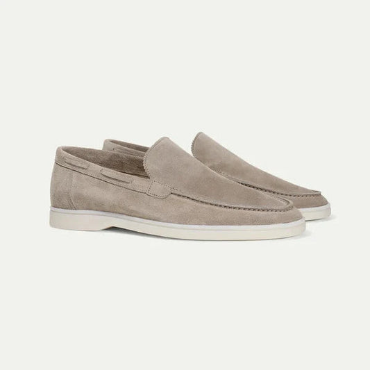 Men's Suede Loafers - Comfortable Classic Loafer Shoes 0