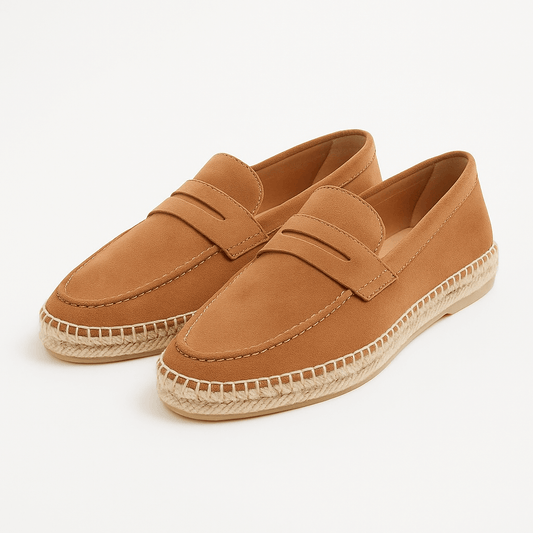 Men's Suede Loafers - Comfortable Slip-On Loafer Shoes 0