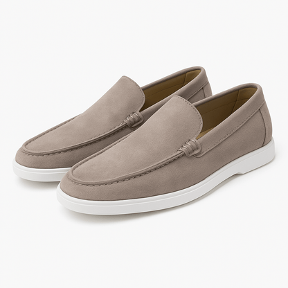 Men's Suede Loafers - Comfortable Slip-On Loafer Shoes 10