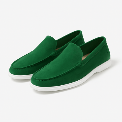 Men's Suede Loafers - Comfortable Slip-On Loafer Shoes 4