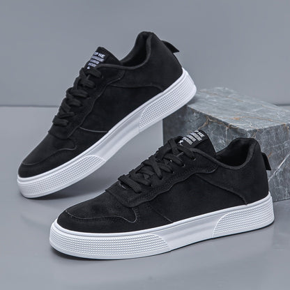 Men's Suede Low-Top Sneakers for Casual Wear 1