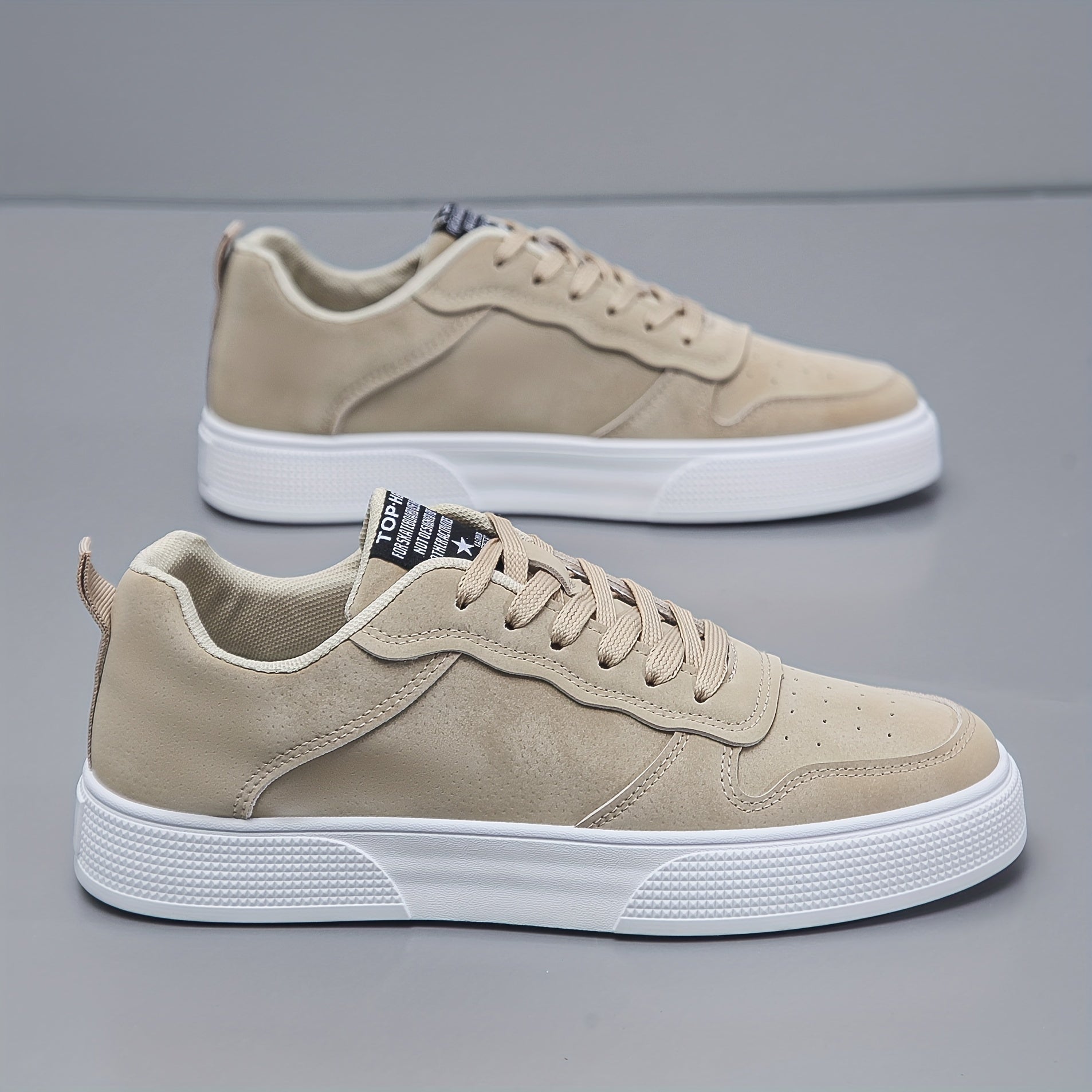 Men's Suede Low-Top Sneakers for Casual Wear 3