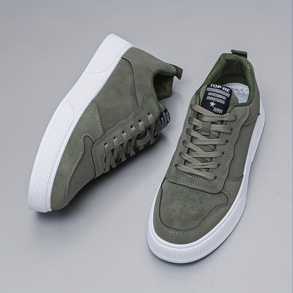 Men's Suede Low-Top Sneakers for Casual Wear 5