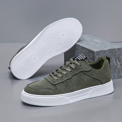 Men's Suede Low-Top Sneakers for Casual Wear 6