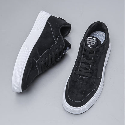 Men's Suede Low-Top Sneakers for Casual Wear 8