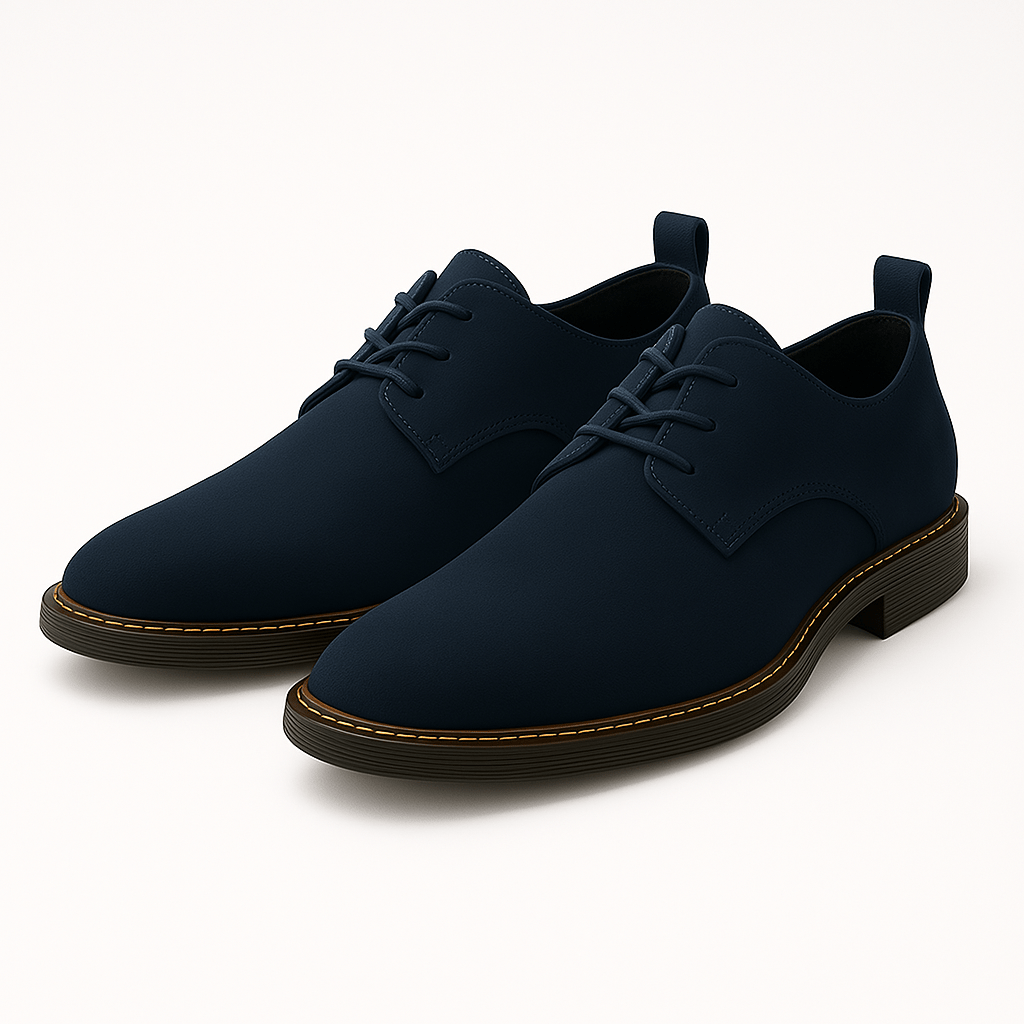 Men's Suede Oxford Shoes for Smart Casual Style 0