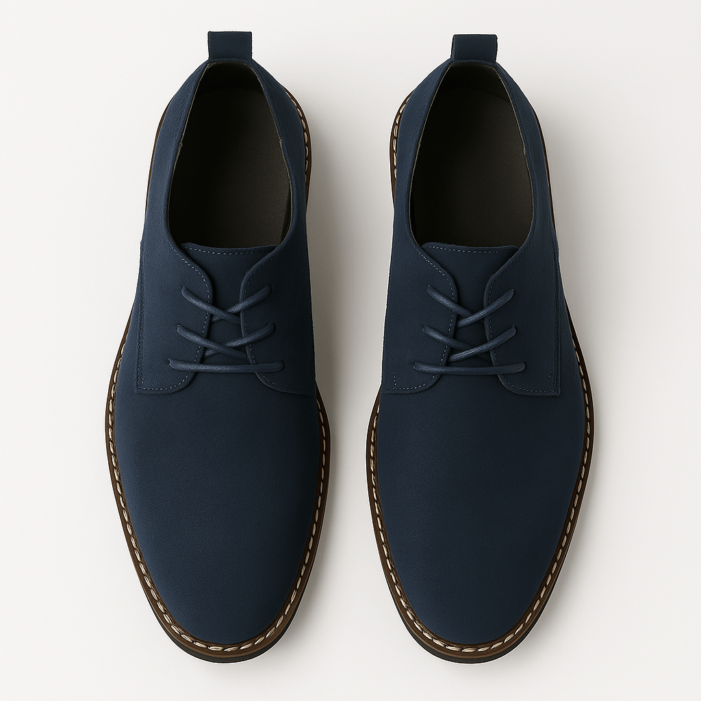 Men's Suede Oxford Shoes for Smart Casual Style 1