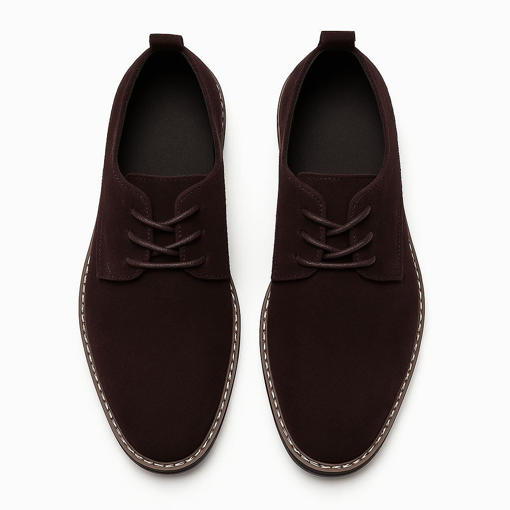 Men's Suede Oxford Shoes for Smart Casual Style 4