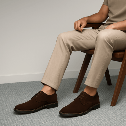 Men's Suede Oxford Shoes for Smart Casual Style 5
