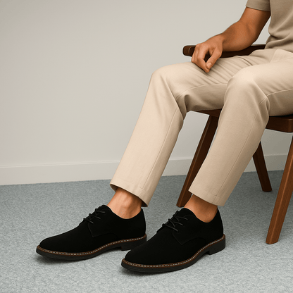 Men's Suede Oxford Shoes for Smart Casual Style 7