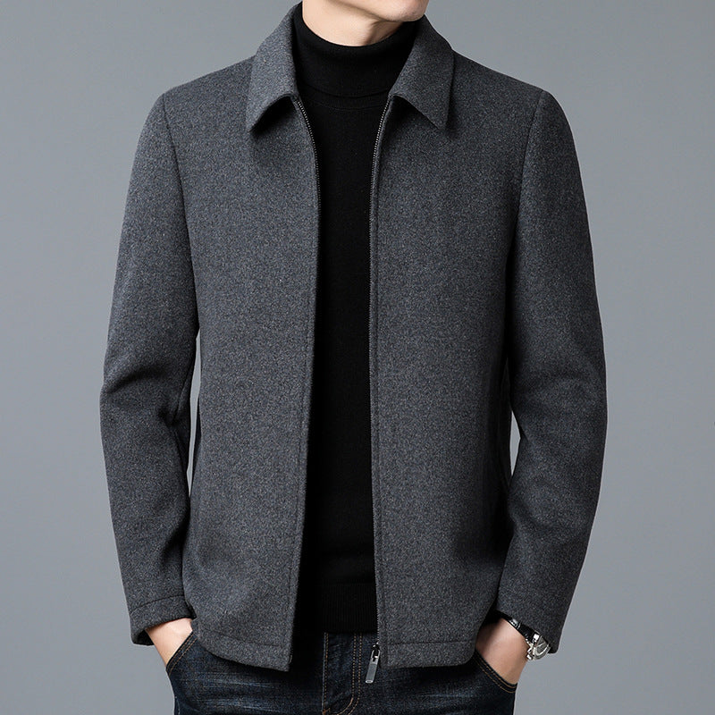 Men's Tailored Fit Wool Blend Jacket 0