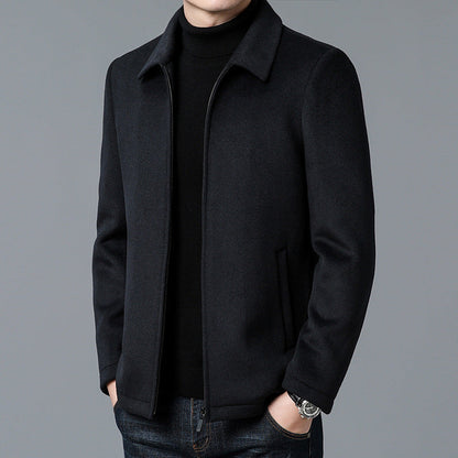 Men's Tailored Fit Wool Blend Jacket 2