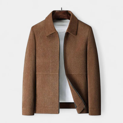 Men's Textured Harrington Super Shirt 0