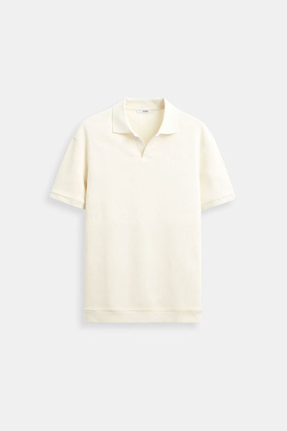 Men's V-Neck Short Sleeve Polo Shirt 0