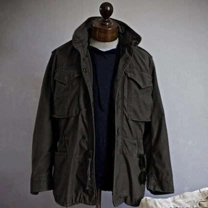 Men's Vintage Field Jacket - Durable Lightweight Outerwear 4