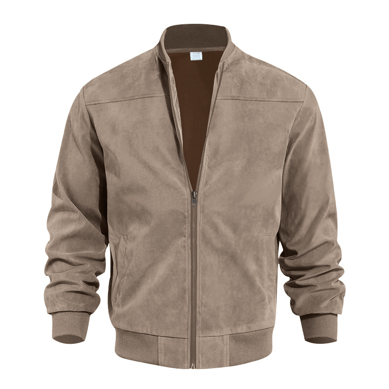Men's Vintage Suede Zip Jacket 7