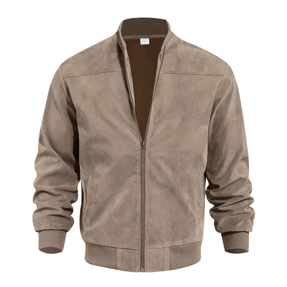 Men's Vintage Suede Zip Jacket 7